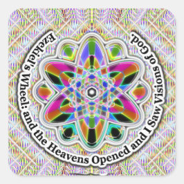 エゼキエルの車輪：神の幻影 スクエアシール