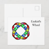 エゼキエルの車輪 (自由に書き換えて) ポストカード (正面/裏面)