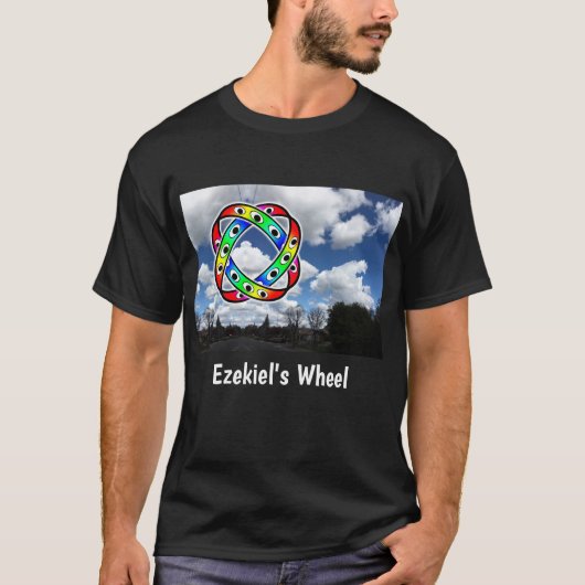 エゼキエルの車輪 - UFO Tシャツ (正面)