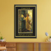 エゼキエル33:30あなたがたのために、人の子。 キャンバスプリント (インサイチュ (リビング))