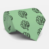 エゾギリギリギリギリギリの花をアーティチョーク野菜 ネクタイ (ロール)