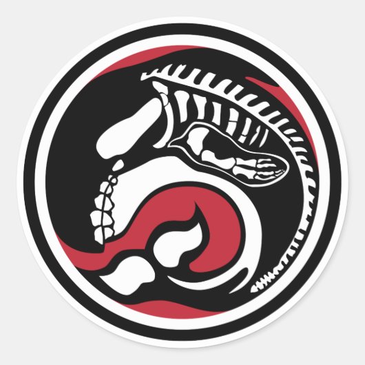 エゾクジラ ラウンドシール (正面)