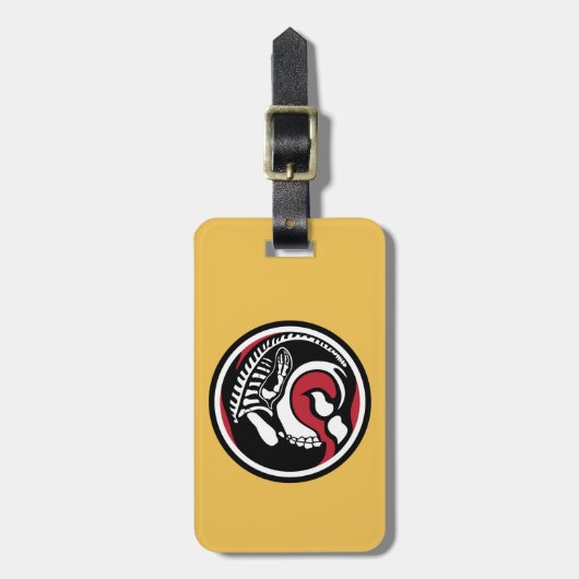 エゾクジラ ラゲッジタグ (正面縦)