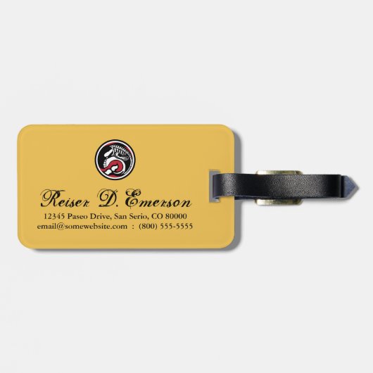 エゾクジラ ラゲッジタグ (裏面横)