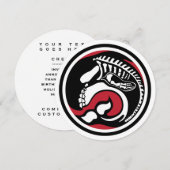 エゾクジラ 招待状 (正面/裏面)