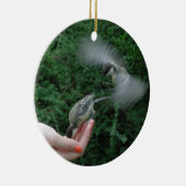 エゾムシクイ セラミックオーナメント (右)