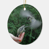 エゾムシクイ セラミックオーナメント (左)