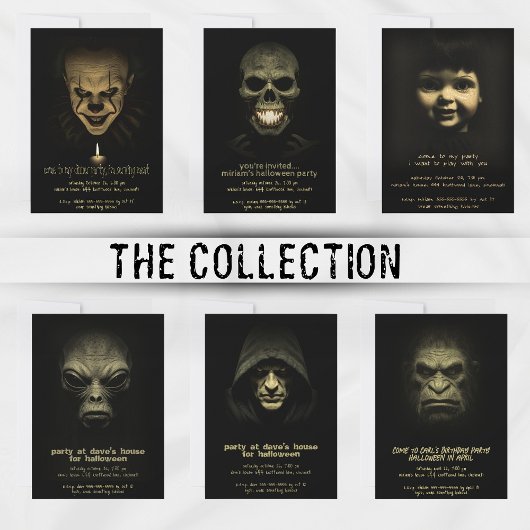 エゾーフードデーモンモンスターハローウィンパーティ 招待状