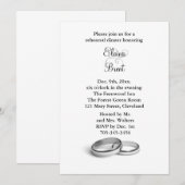 エタニティ リハーサル ディナー 招待状 (正面/裏面)