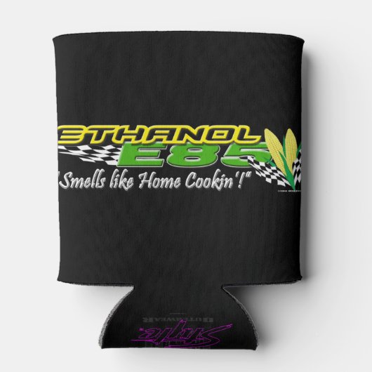 エタノールE85代替燃料 缶クーラー (裏面)