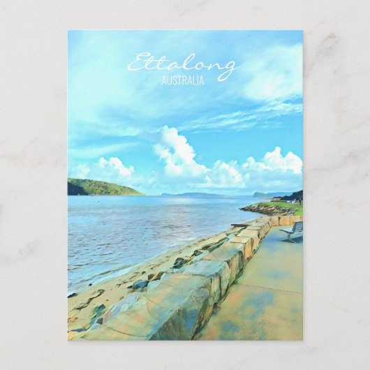 エタロンセントラルコーストNSWオーストラリア ポストカード (正面)