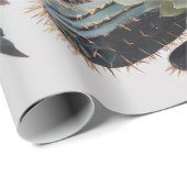 エターナルウォリアー先住民アメリカントテムスカル ラッピングペーパー (ロールコーナー)