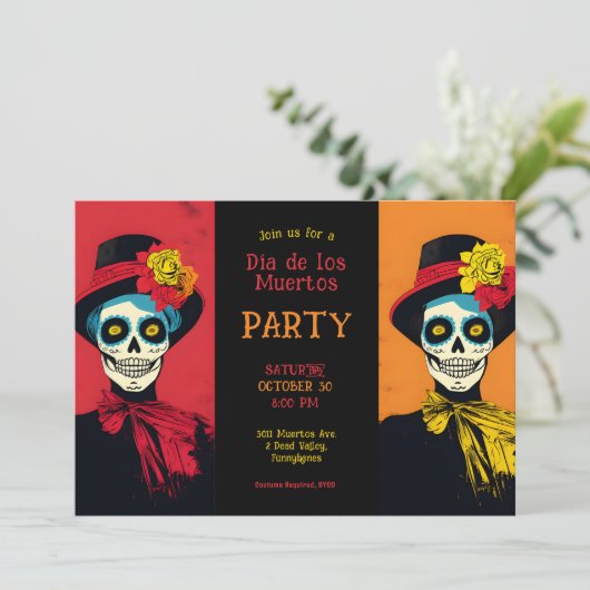 💀エターナルエレガンスディアデロスムエルトス 招待状 (スタンド正面)