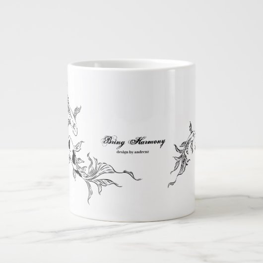 エターナルフローコイアート ジャンボコーヒーマグカップ (正面)