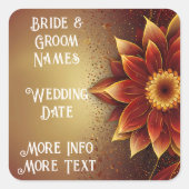 エターナルブルーム:愛の時を超えた祝祭 スクエアシール (正面)