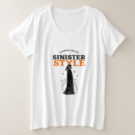エターナルブレーズシニスタースタイル プラスサイズTシャツ