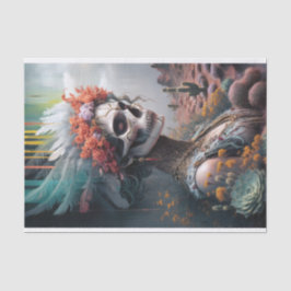 エターナルプリンセスウォリアー先住民アメリカンスカル 薄葉紙