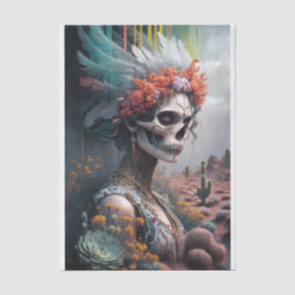 エターナルプリンセスウォリアー先住民アメリカンスカル 薄葉紙