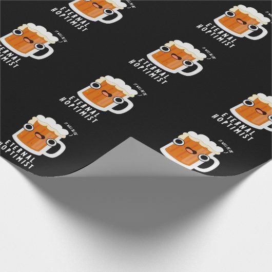 エターナルホプティおもしろいミストビールプンダークBG ラッピングペーパー (角)