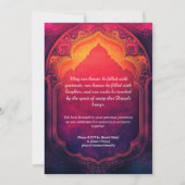 エターナルライト招待状 招待状 (裏面)