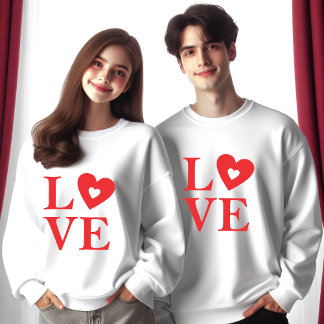 エターナルラブタイポグラフィ Tシャツ