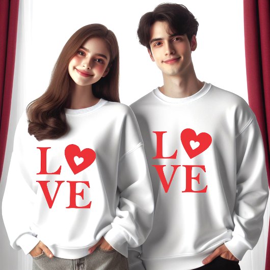 エターナルラブタイポグラフィ Tシャツ