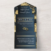 エターナルラブ招待状 オールインワン招待状 (内側)