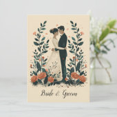 エターナル エンブレイス ウェディング 招待状 (スタンド正面)