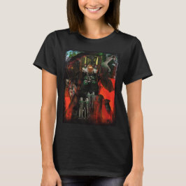 エターナル・フレーム ミクストメディア・ゴス オリジナルアート Tシャツ
