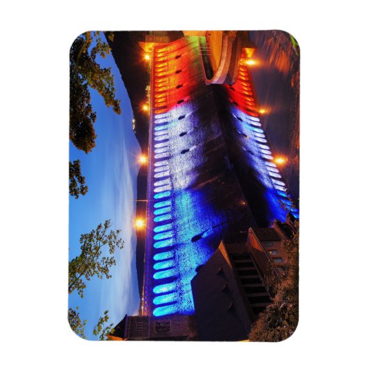 エダーゼスタウマウアウエールブラウエンスタンド マグネット (縦)