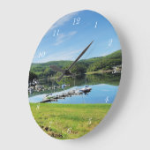 エダーゼブクトベイシャイド ラージ壁時計 (傾斜)