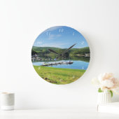 エダーゼブクトベイシャイド ラージ壁時計 (ホーム)