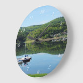 エダーゼブクトベイシャイド ラージ壁時計 (傾斜)