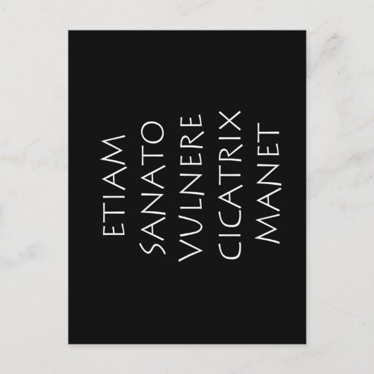 エチアムサナトバルニエシカトリスマネ ポストカード (正面)