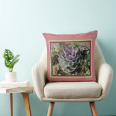 「エチェベリアとその他の多肉類」 クッション (椅子)