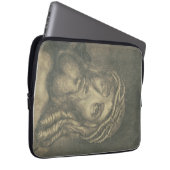 エチェホモ顔・オブ・イエス ラップトップスリーブ (正面右)