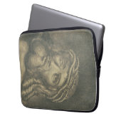 エチェホモ顔・オブ・イエス ラップトップスリーブ (正面左)