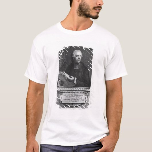 エチエンヌBonnot de Condillac Tシャツ (正面)