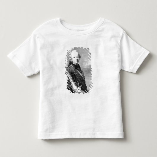 エチエンヌFrancois Choiseulの公爵の、ポートレート トドラーTシャツ (正面)