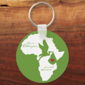 エチオピアから愛の採用 キーホルダー (正面)