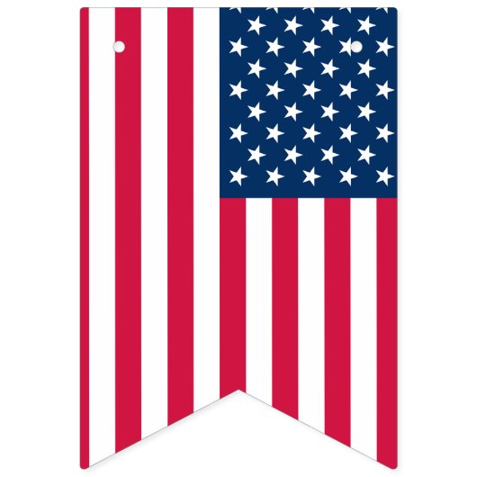 エチオピアとアメリカの国旗を並べて バンティングフラッグ (第2の旗)