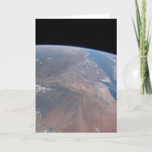 エチオピアと紅海の一部 カード (正面)