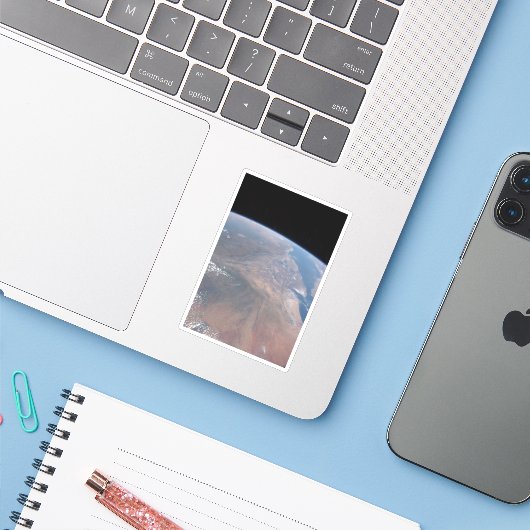 エチオピアと紅海の一部 シール (ノートパソコンとiPhone)