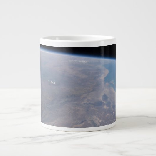 エチオピアと紅海の一部 ジャンボコーヒーマグカップ (正面)