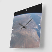 エチオピアと紅海の一部 スクエア壁時計 (傾斜)