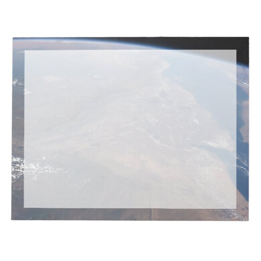 エチオピアと紅海の一部 ノートパッド (正面)