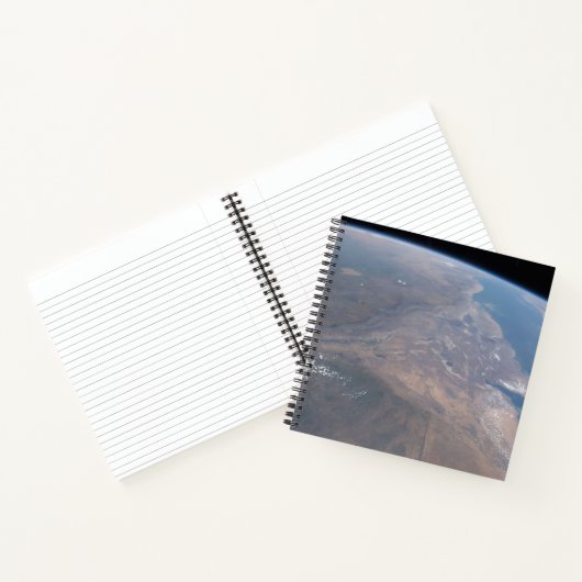 エチオピアと紅海の一部 ノートブック (内部)