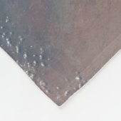 エチオピアと紅海の一部 フリースブランケット (角)