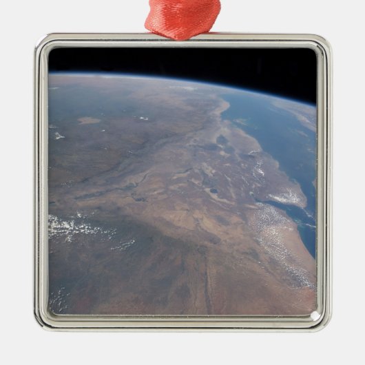 エチオピアと紅海の一部 メタルオーナメント (正面)