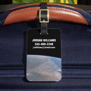 エチオピアと紅海の一部 ラゲッジタグ